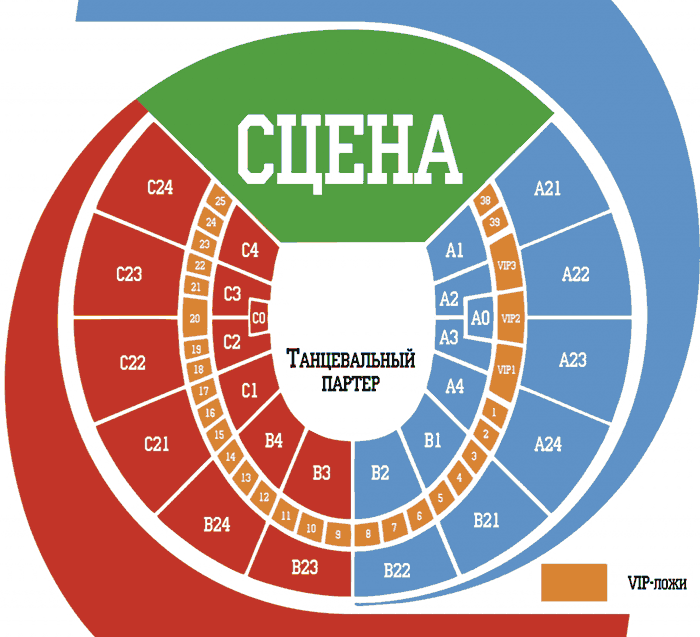 Схемы ледовых арен